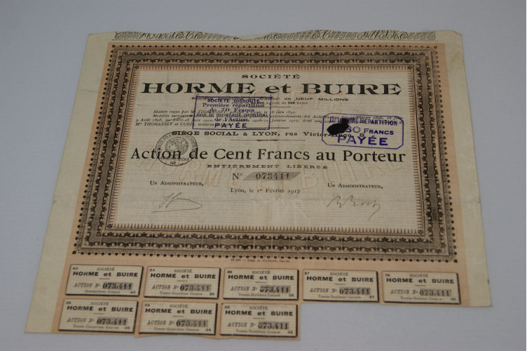 Société Horme et Buire