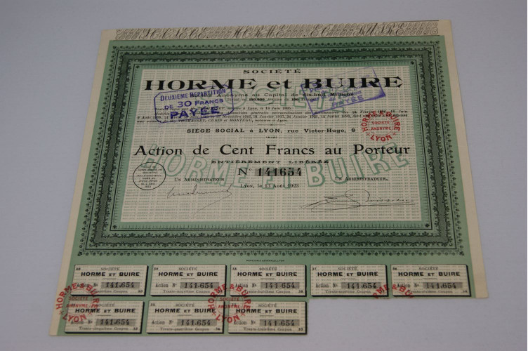 Société Horme et Buire