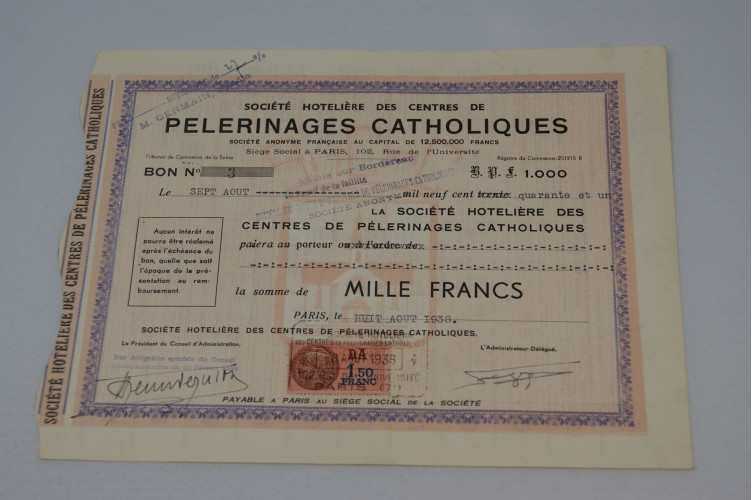 Société hotelière des centres de...