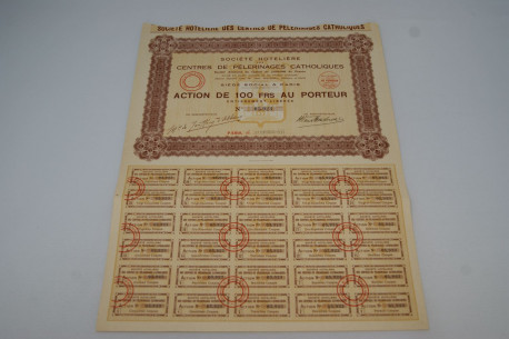 Société hôtelière des centres de pèlerinages catholiques