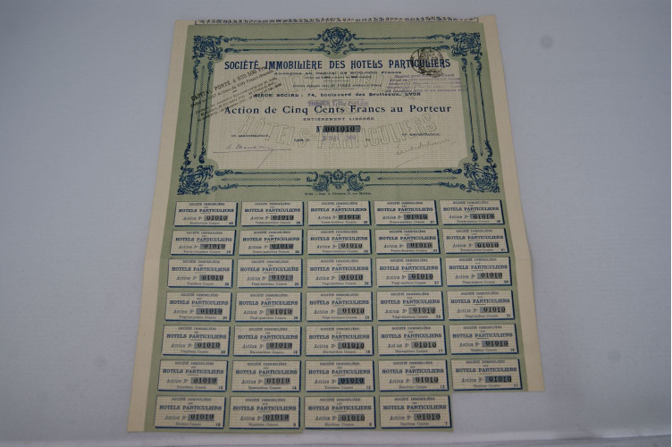 Société immobilière des hotels particuliers