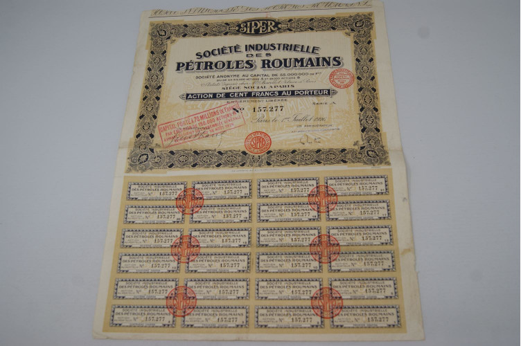 Société industrielle des pétroles roumains