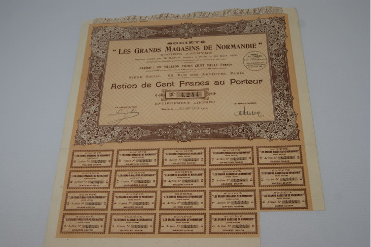 Société Les Grands Magasins de Normandie