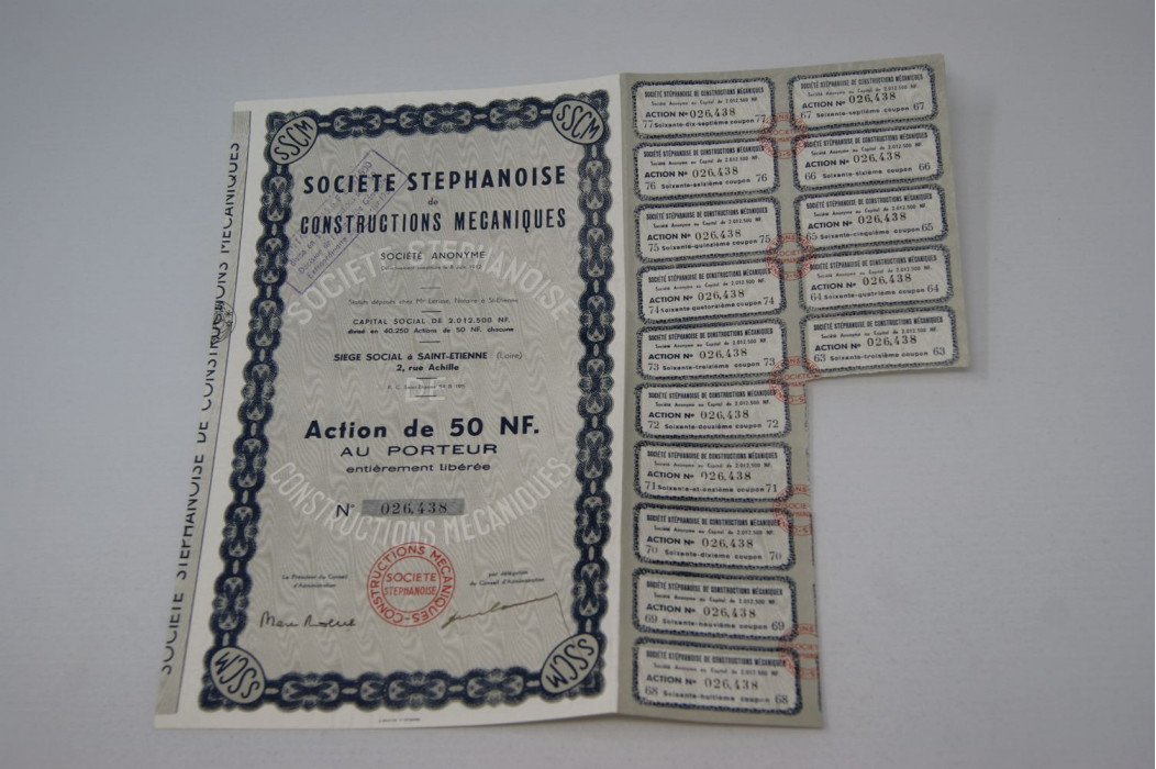 Société Stephanoise de constructions mécaniques