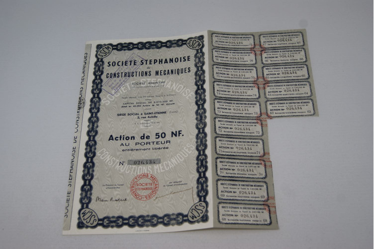 Société Stephanoise de constructions...