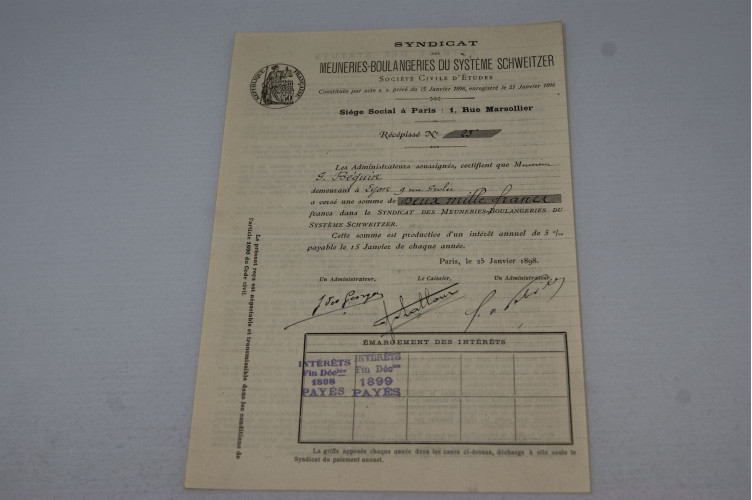 Syndicat des meuneries-boulangeries du système Schweitzer