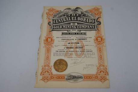 The central El Dorado Gold Mining Company