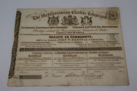 The Meditarranean Electric Telegraph