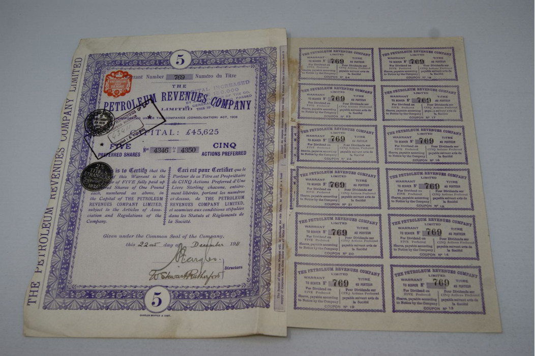 The Petroleum Revenues Company Limited