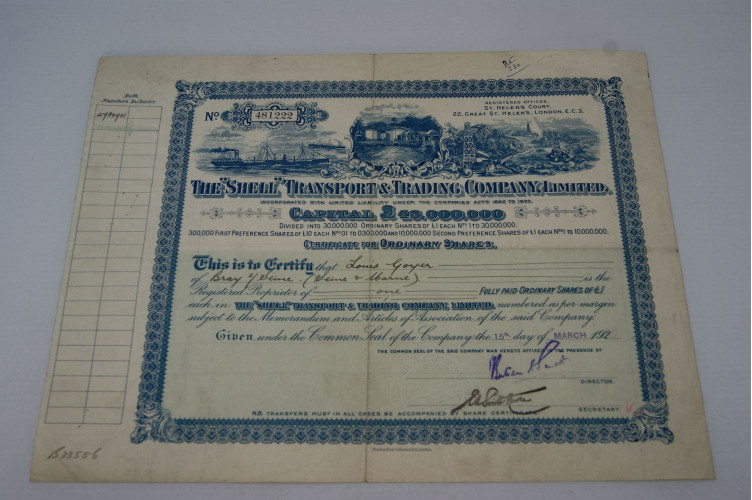 The Shell Transport & Trading Company Limited