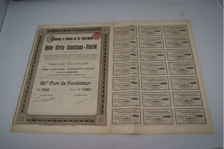 Tramway et chemin de fer éléctriques de Rome-Civita-Castellana-Viterbe