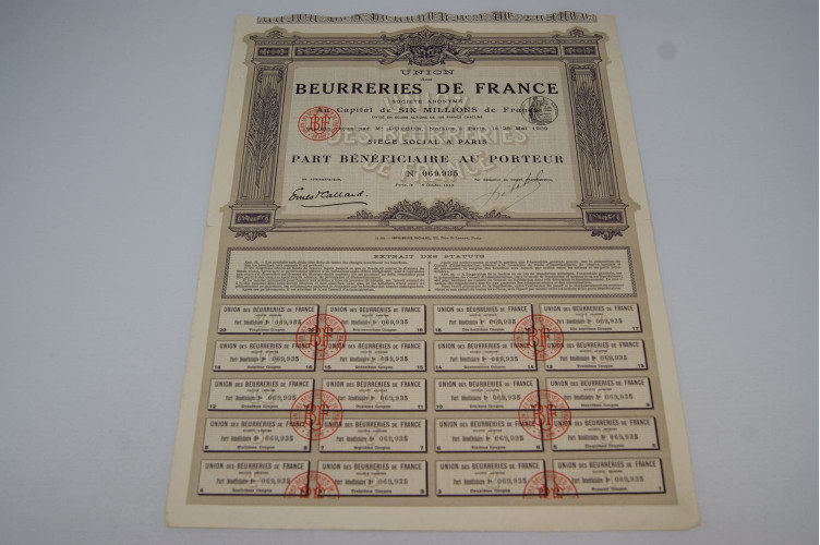 Union des beurreries de France