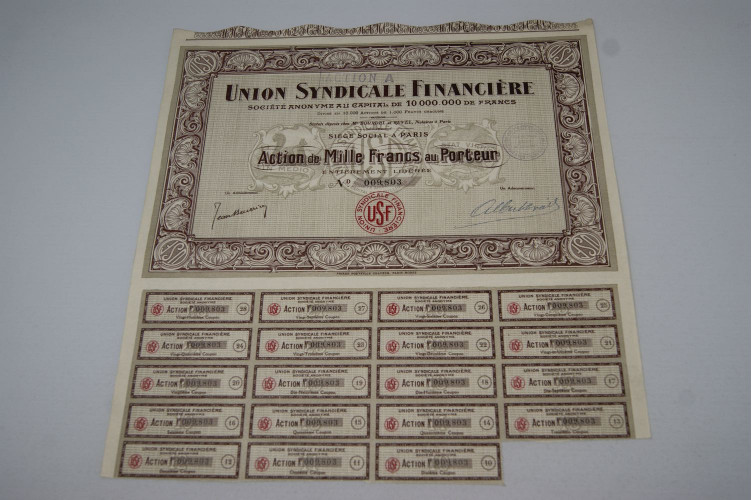 Union syndicale financière
