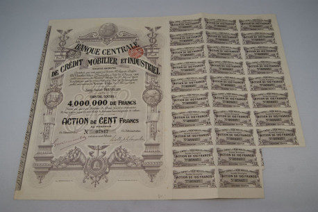 Banque centrale de crédit mobilier et industriel