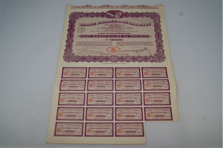 Banque d'Alsace et de Lorraine