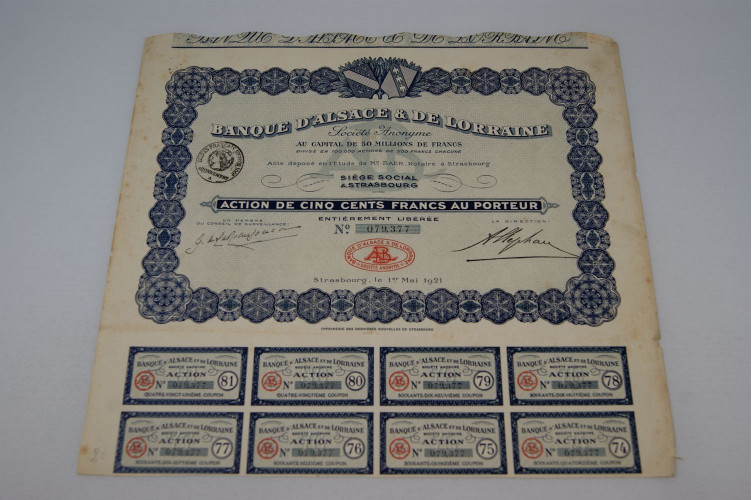 Banque d'Alsace et de Lorraine