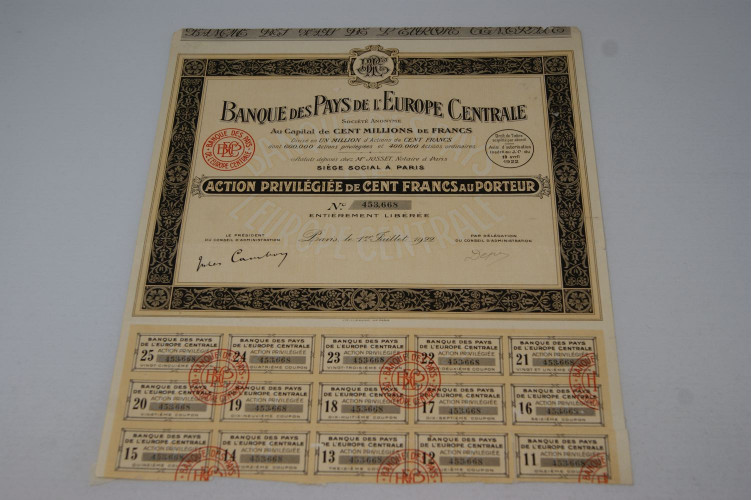 Banque des Pays de l'Europe Centrale