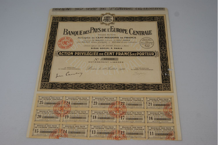 Banque des Pays de l'Europe Centrale