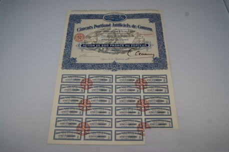 Ciments Portland artificiels de Couzon