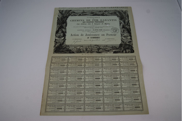 Compagnie des chemins de fer garantis des colonies françaises