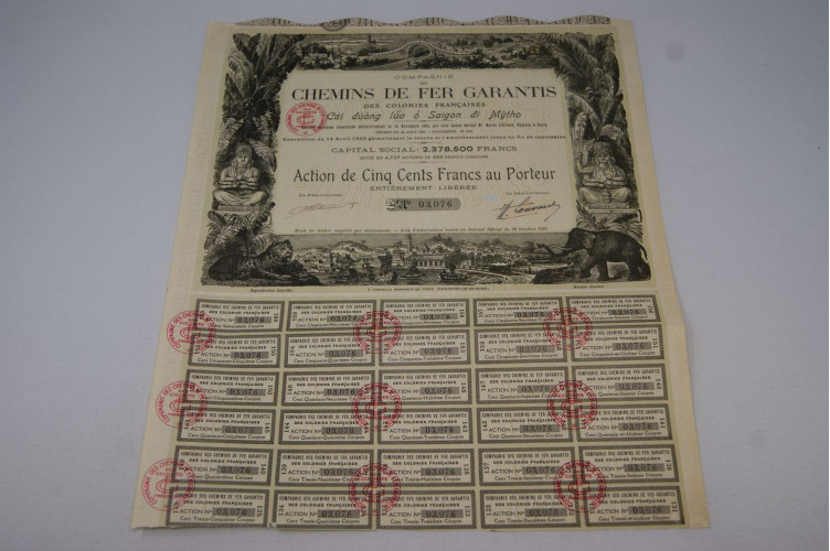 Compagnie des chemins de fer garantis des colonies françaises