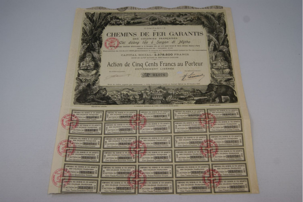 Compagnie des chemins de fer garantis des colonies françaises