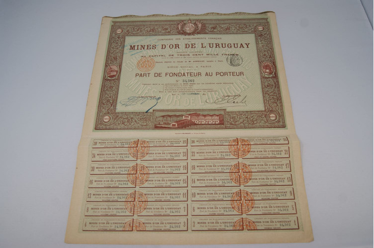 Compagnie des établissements français des Mines d'Or de l'Uruguay