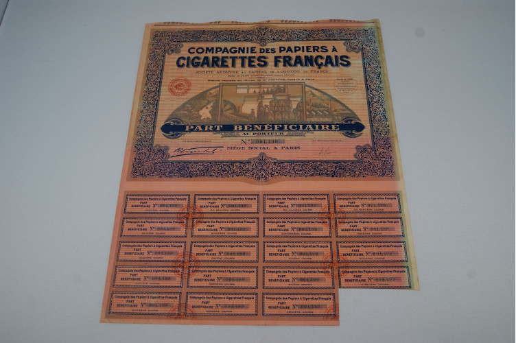 Compagnie des papiers à cigarettes français