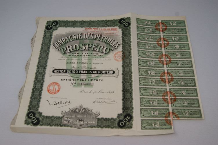 Compagnie des pétroles Prospero