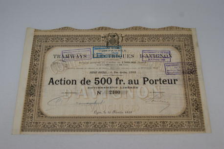 Compagnie des tramways éléctriques d'Avignon