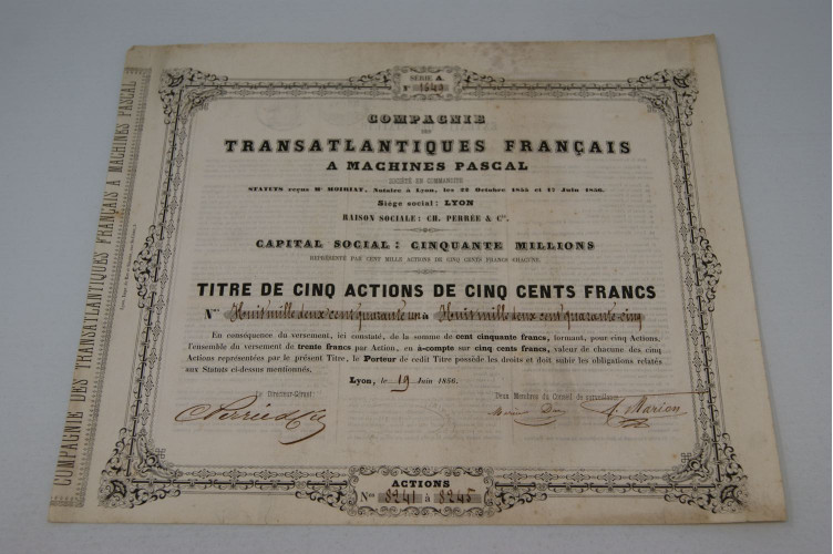 Compagnie des transatlantiques français