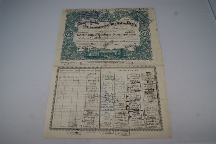 Compagnie fermière de l'Établissement Thermal de Vichy