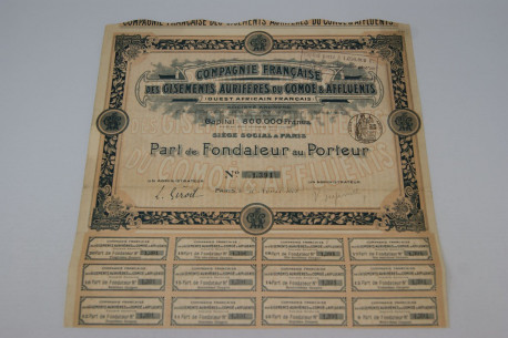 Compagnie française des gisements airofères du Comoé & Affluent