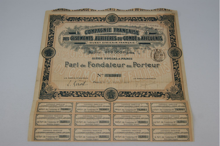 Compagnie française des gisements airofères du Comoé & Affluent