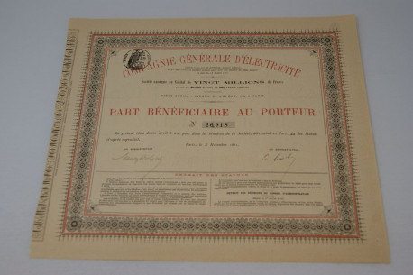 Compagnie générale d'éléctricité