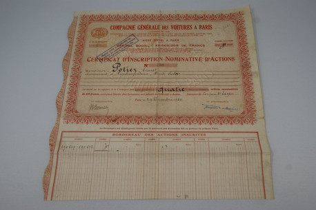 Compagnie générale des voitures de Paris