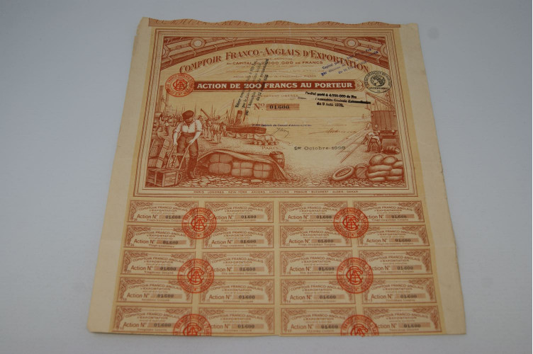 Comptoir franco-anglais d'exportation