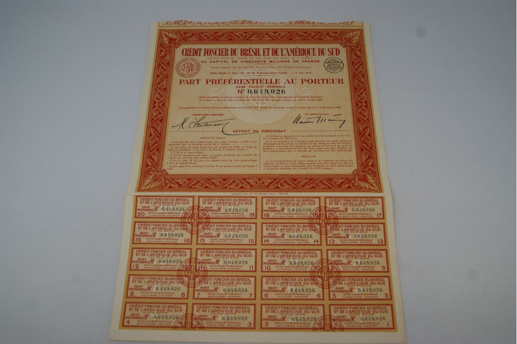 Crédit foncier du Brésil et de l'Amérique du Sud