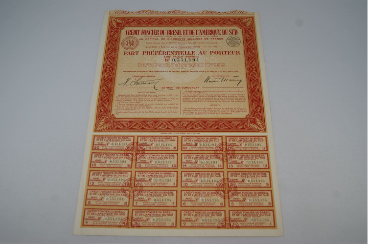 Crédit foncier du Brésil et de...