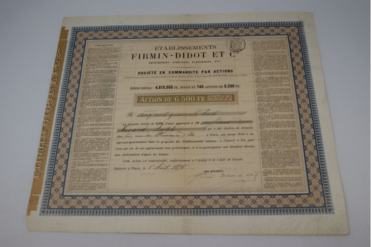 Etablissements Firmin-Didot