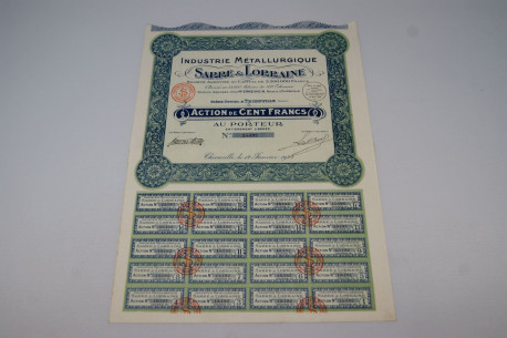 Industrie métallurgique Sarre & Lorraine
