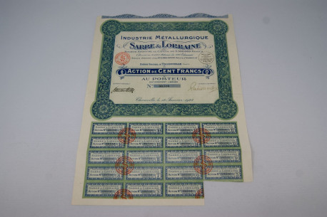 Industrie métallurgique Sarre & Lorraine