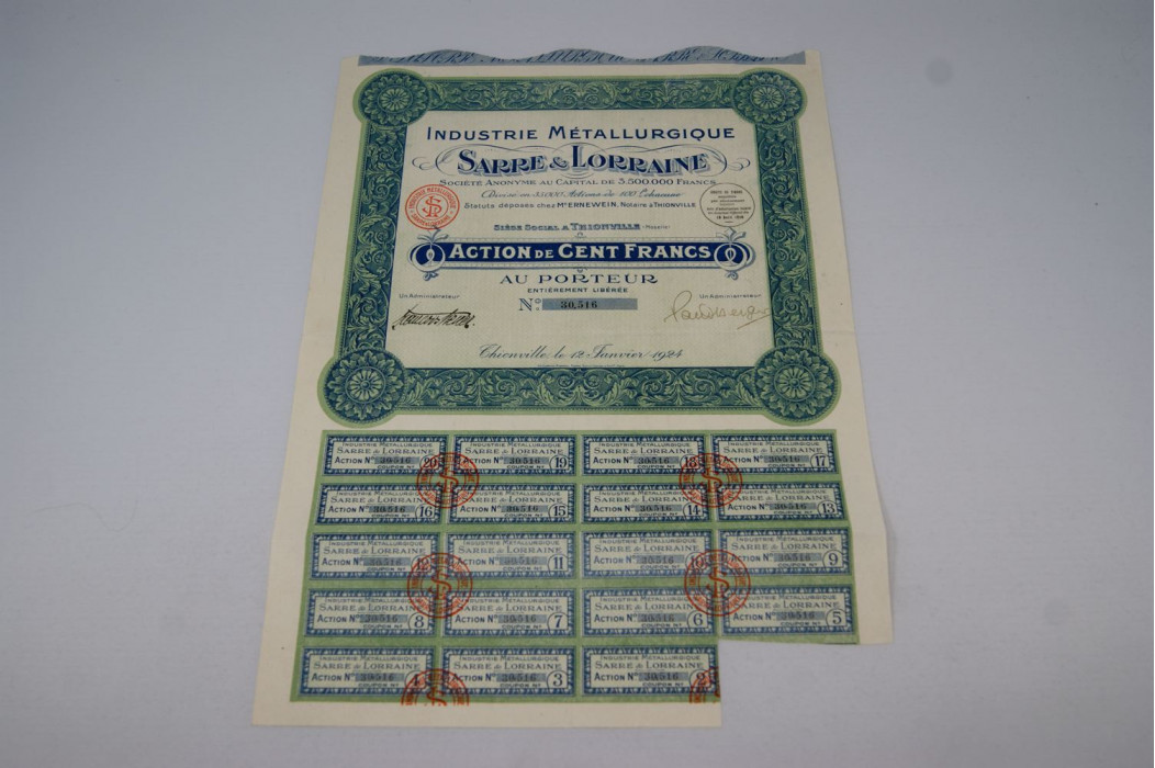 Industrie métallurgique Sarre & Lorraine