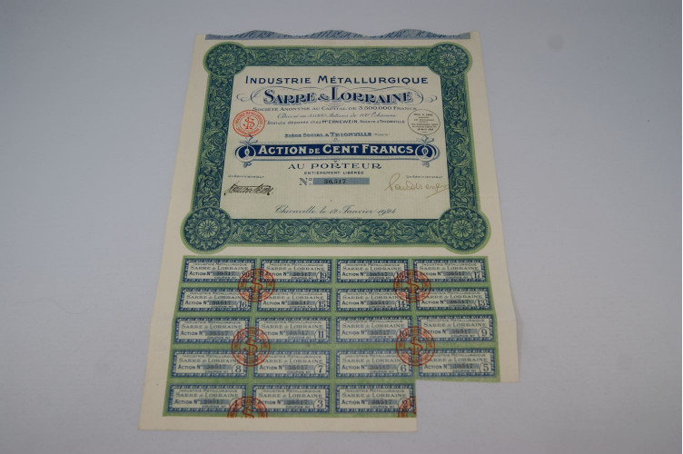 Industrie métallurgique Sarre & Lorraine