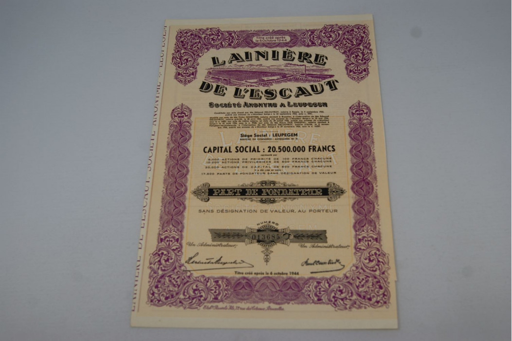 Lainière de l'Escaut