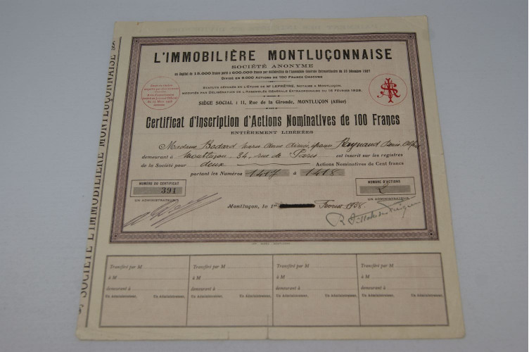 L'Immobilière Montluçonnaise