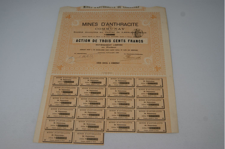 Mines d'Anthracie de Communay