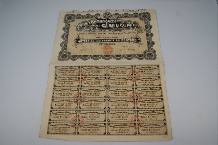 Mines d'Anthracie de Juigné