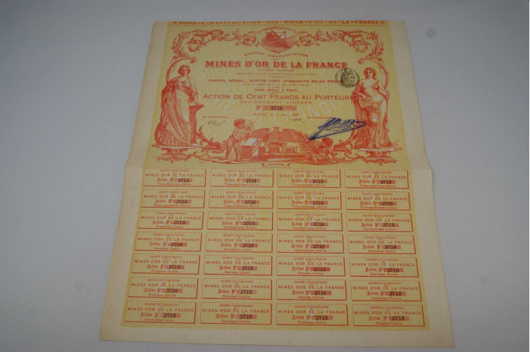 Mines d'Or de la France