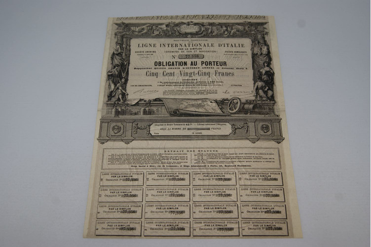 Nouvelle compagnie de la ligne...